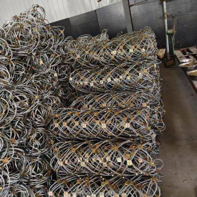300 Mesh Size Rockfall Protection Wire Rope Net With Welding & Bending for Long-Life Railway Side Slope Stabilization