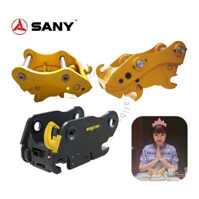 Original Sany SY35 Excavator Quick Coupler Attachment | Hydraulic Quick Hitch | Compatible photo-2