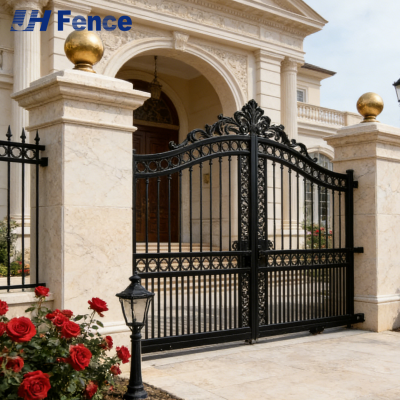 Clôture en acier galvanisé à chaud ultime | Offre une sécurité contre la rouille à vie sans entretien pour votre propriété