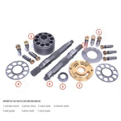 Pièces de rechange AP5S53 Moteur de rotation pour Pelle Excavator EX100-2