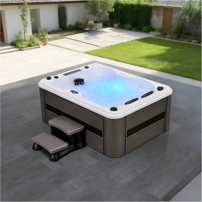 AustraliaFatigue Reduction Whirlpool Bath TubConstanttemperatureheatingensuresacomfortablesoakingexperienceallyearround.