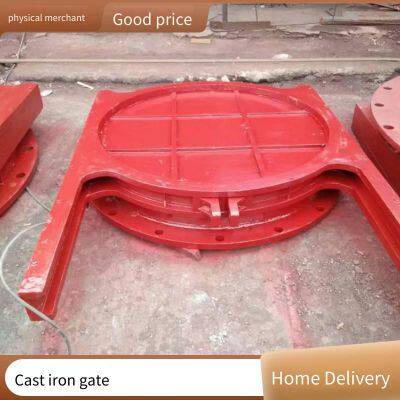 Shanwei Manual Cast Iron Gate With Copper Inlay for River and Sewage Pipes photo-5