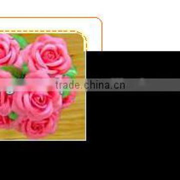 LS-007 artificial flower used for decoration(rose,peony,narcissus,clove)