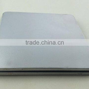 Square Shaped Metal Tin Box,tin Box for cd photo-2