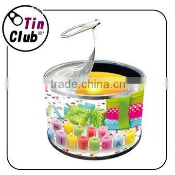 LED Flameless Candle in Can, CE, ROHS Passed Candle Gift photo-2
