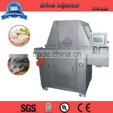 Automatic chicken meat brine injector machine, stainless steel meat injecting machine, brine injector