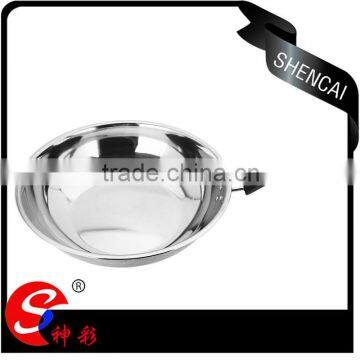 FDA LFGB SGS stainless steel non stick frying pan for house