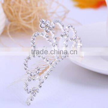 2015 New Design Round Rhinestone Cheap Full Pageant Crown Fashion Bridal Crown and Tiaras photo-2