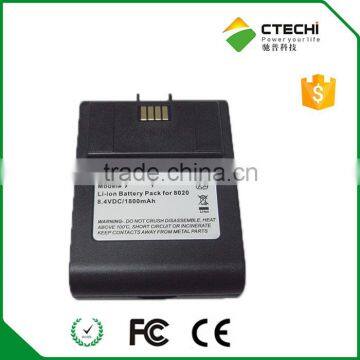 lithium ion 8.4V brand new replacement battery for 8020 POS battery high quality