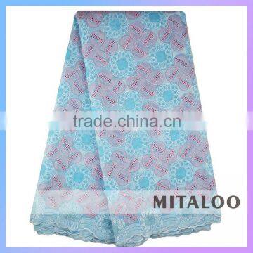 Mitaloo Customized African Voile Lace Factory Direct Sale Nigerian Lace Fabrics MSL0333 photo-4