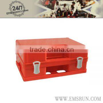 Hard plastic packaging boxes for empty first aid bags