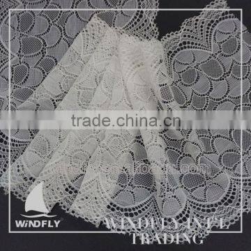 Wholesale Price Polyester And Nylon Big Swiss Lace Trim photo-4