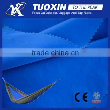 Wujiang blue nylon taffeta fabric for parachute hammock