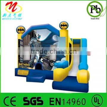 Inflatable batman bouncy combo, inflatable bounce house, batman bouncers