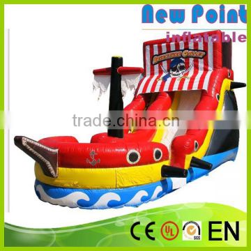 New Point PVC trampoline Inflatable Slide Games For Fun