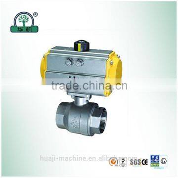 Professional Pneumatic actuator with ball valve