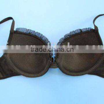 2016 Unique Front Mesh Gauze Cup Design Bra for Young Ladies photo-5