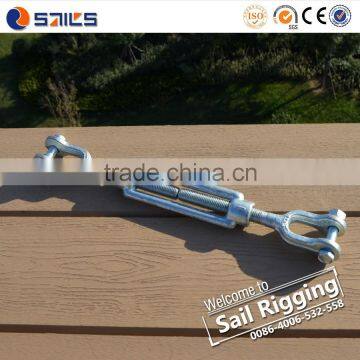 Drop Forged Galvanized Din1480 Turnbuckle with Jaw and Jaw