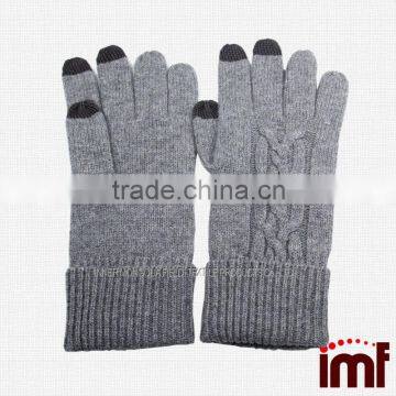 High Quality Hand Knitted Touch Screen Gloves