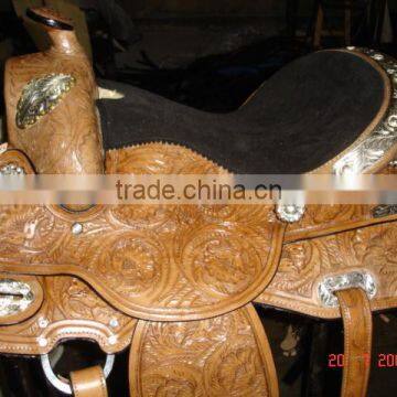 Leather Western Saddle Set