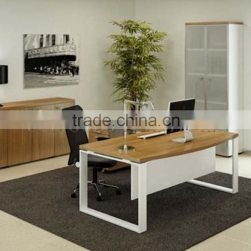 home office desk white steel foot office table furniture (SZ-OD301)