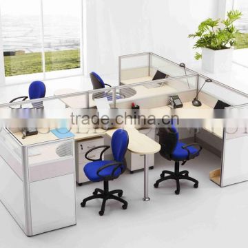 Wooden furniture supplier Office Cubicle Glass Partition ( SZ-WS408)