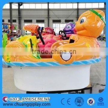 C&Q hot sale amusement rides fiberglass bumper boat,mini bumper boat