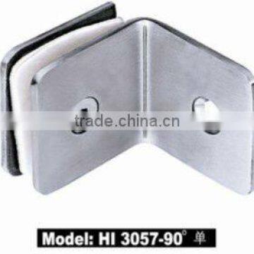 90 angle immobility stainless steel Glass clamp