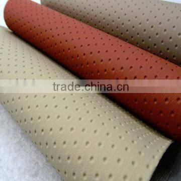 PVC artificial leather for car interior material, decoration for automobile hoods