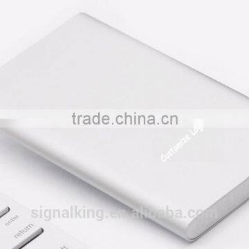 Promotion Gifts Super Slim MI Power Bank 5000mAh External Battery Pack Xiaomi For All Mobile Phones.