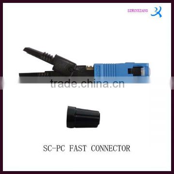 FAST SC fiber optic connector