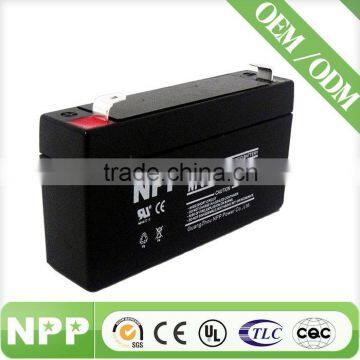 6v1.2ah Rechargeable Hot Sale Battery AGM Battery for Emergency Light photo-2