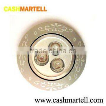 Cristal round led ceiling lamp