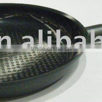 26cm Die Cast Aluminium Fry Pan with wooden Handle and Ceramic Coating