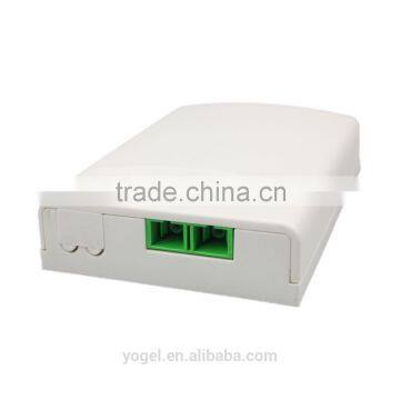 Industrial SC/APC SC/PC Optical Fiber Optic Termination Box for Indoor Using