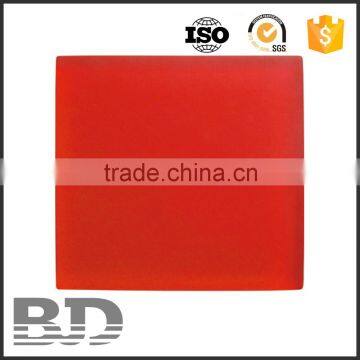 SCGTMF - F1 China Supplier BJD Red Color Crystal Solid Glass Mosaic Tiles