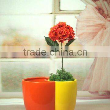 ceramic modern vases two pots combine a set
