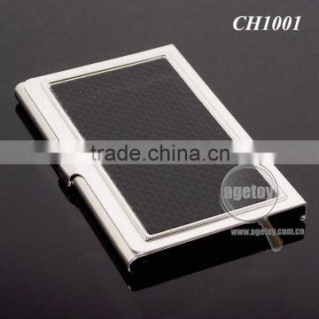 Promotional Aristocratic Family 100% Real Carbon Fiber Stainless Steel Metal Carbon Fiber Card Holder photo-3