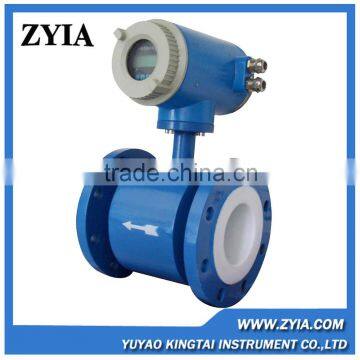 Electromagnetic sewage flow meter