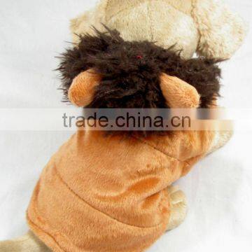 Big Pet Dog Clothes Apparel Lion Transform