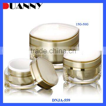 2016 New Products Round Acrylic Cream Jar Cosmetic Packaging Jars 30G