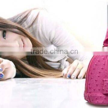 2015 Newest Ostrich Pattern pu Leather for Fashion for Bags A1628 photo-5