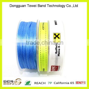 Flex flat brand name printed polyester ribbon