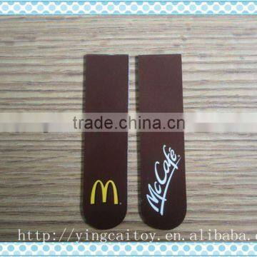 promotional gift magnetic bookmark, McDonald's magnetic bookmark