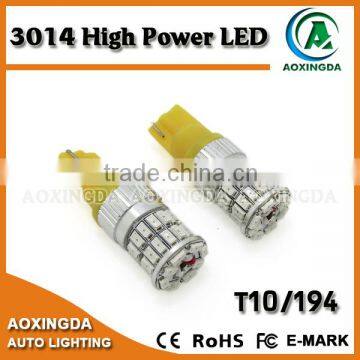 bright amber light 3014 T10 car side marker