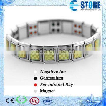 2014 Fashion Men/Women Stainless Steel Quantum Energy Bracelet