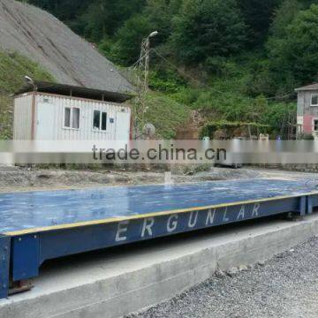 ERGUNLAR INC. 3 X 16 MT 80 TONS Electronic/Digital Truck Scale/Weighbridge