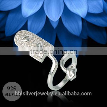 European Style Cubic Zirconia Silver 925 New Model Rings Jewelry