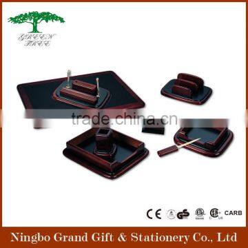 Luxury Wooden Office Desktop Set Stationery Gift Set