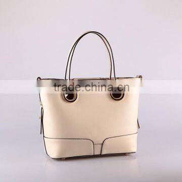 4121 Factory Price Beige Practical PU Material Modern Lady Purse Quality Choice photo-3